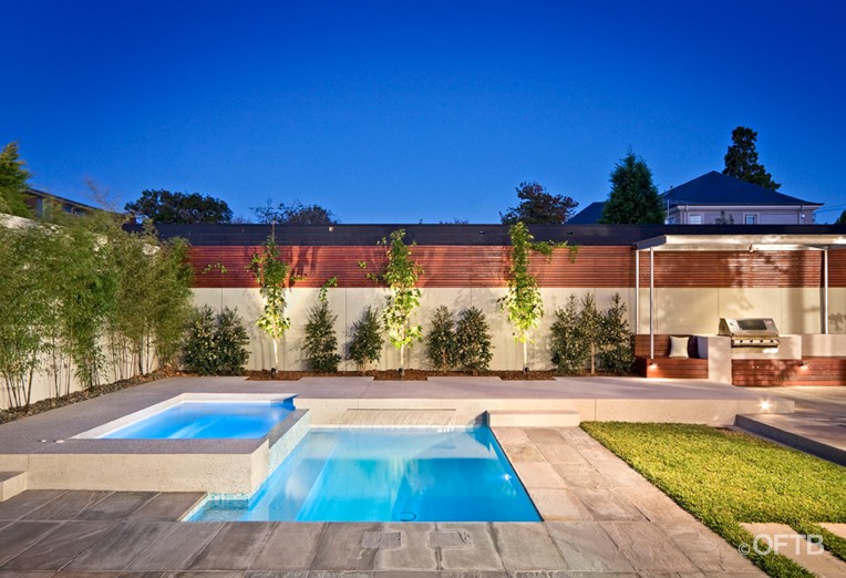 OFTB Melbourne landscaping, pool design &amp; construction 